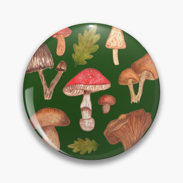 Item preview, Forest Fungi Collection – Watercolour Mushroom Illustration designed and sold by lenelleroseartstudio.