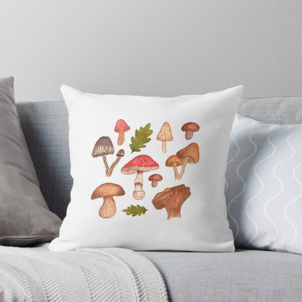 Item preview, Forest Fungi Collection – Watercolour Mushroom Illustration designed and sold by lenelleroseartstudio.