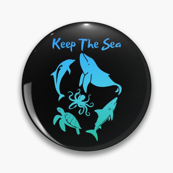 Item preview, Keep The Sea Gradient designed and sold by GOLDENGARDENART.