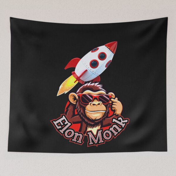 Aperçu de l'œuvre Mission Monkey créée et vendue par Tripp Art Studio.