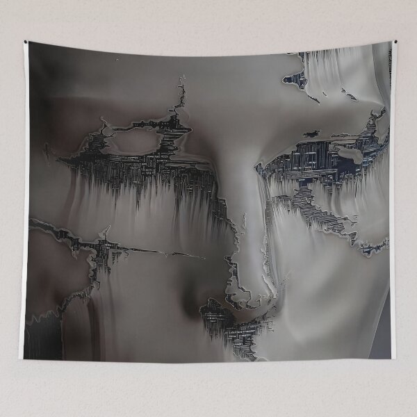 Item preview, Face Motif, Organic Bacterial Abstract Texture (image size 7840x11680) designed and sold by Digital-Davinci.