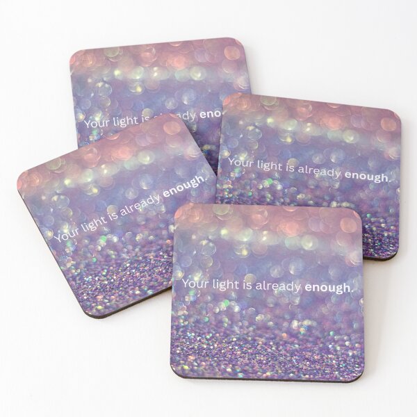 Item preview, Let Yourself Glow – Self Love Sparkle Art designed and sold by byRose&Shine.