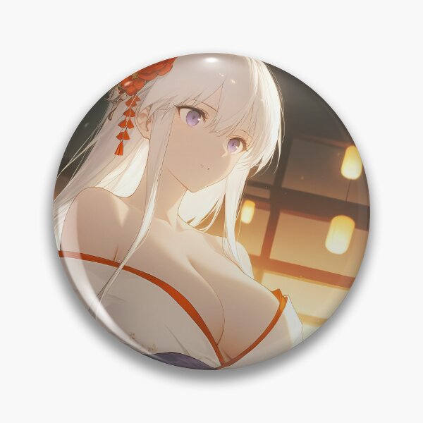 Item preview, Enterprise Red Kimono Lantern Light Azur Lane Anime Girl Waifu designed and sold by thedarvills.