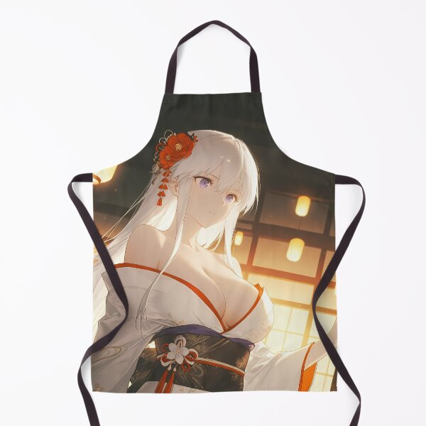 Item preview, Enterprise Red Kimono Lantern Light Azur Lane Anime Girl Waifu designed and sold by thedarvills.
