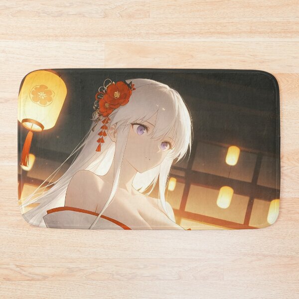 Item preview, Enterprise Red Kimono Lantern Light Azur Lane Anime Girl Waifu designed and sold by thedarvills.