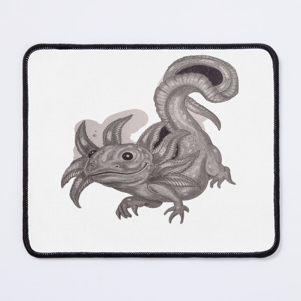Item preview, axolotl drawing designed and sold by pksart1.