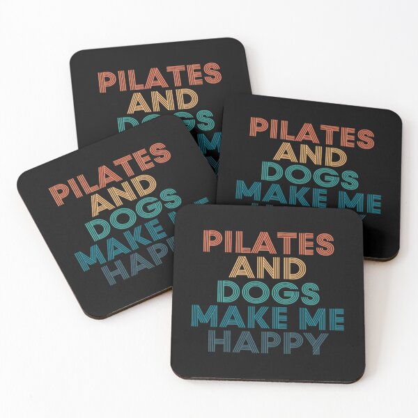 Item preview, Pilates and Dogs Make Me Happy designed and sold by nqbikbjo22.