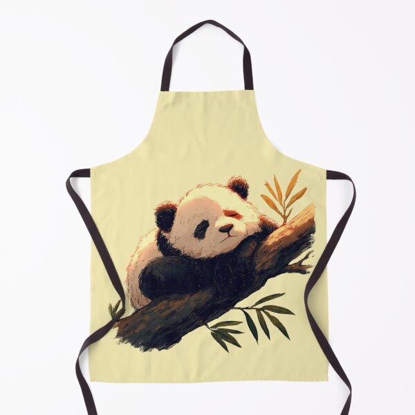 Item preview, Sleeping panda on a branch – Cute illustration of rest designed and sold by Meiersbeste.