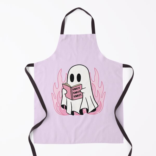 Item preview, Cute ghost reading smut book designed and sold by BrownHorse90s.