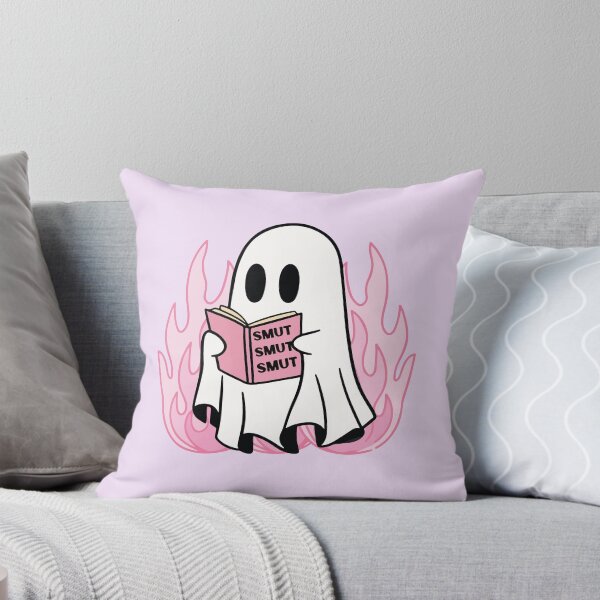 Item preview, Cute ghost reading smut book designed and sold by BrownHorse90s.