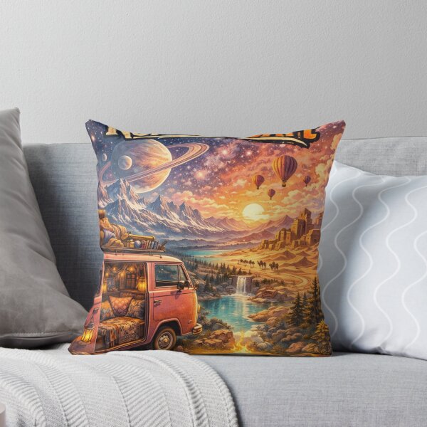 Item preview, NomadUSArt – Cozy Camper Van Under Cosmic Sky | Boho Nomad Adventure Art designed and sold by NomadUSArt.