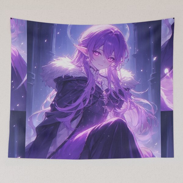 Item preview, Purple mystic vampire anime designed and sold by ArtsJulian.