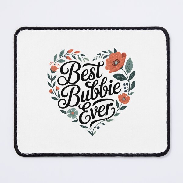 Item preview, Best Bubbie Ever Heart Flower Blessed Grandma Mother's Day designed and sold by IdunayaStore.