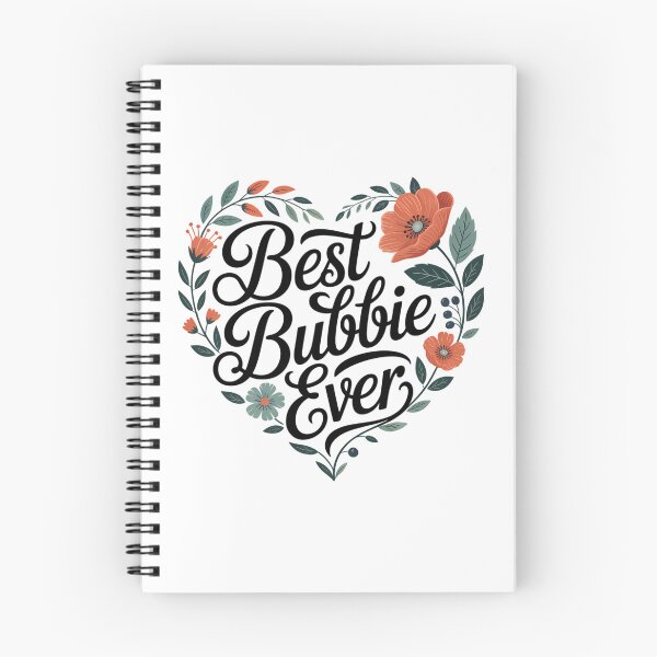 Item preview, Best Bubbie Ever Heart Flower Blessed Grandma Mother's Day designed and sold by IdunayaStore.