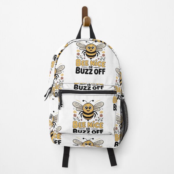 Item preview, Bee Nice or Buzz Off Flower Design designed and sold by Peter Stawicki.