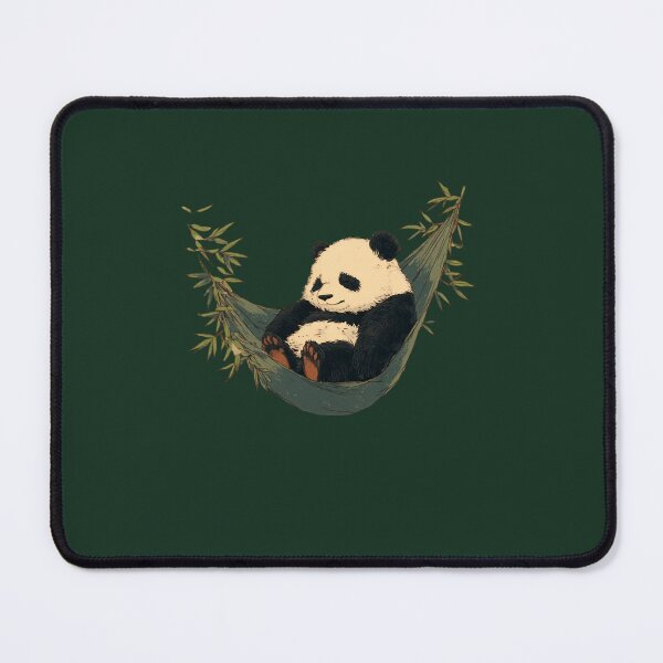 Item preview, Sleeping panda in a hammock – Cute panda illustration designed and sold by Meiersbeste.