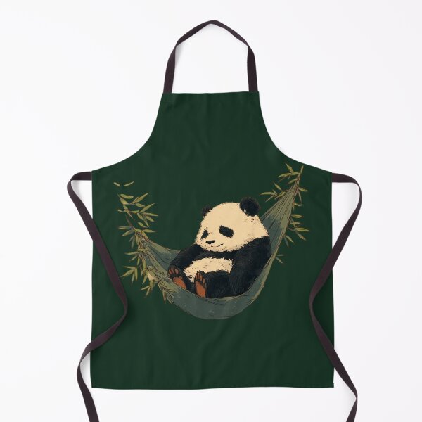 Item preview, Sleeping panda in a hammock – Cute panda illustration designed and sold by Meiersbeste.