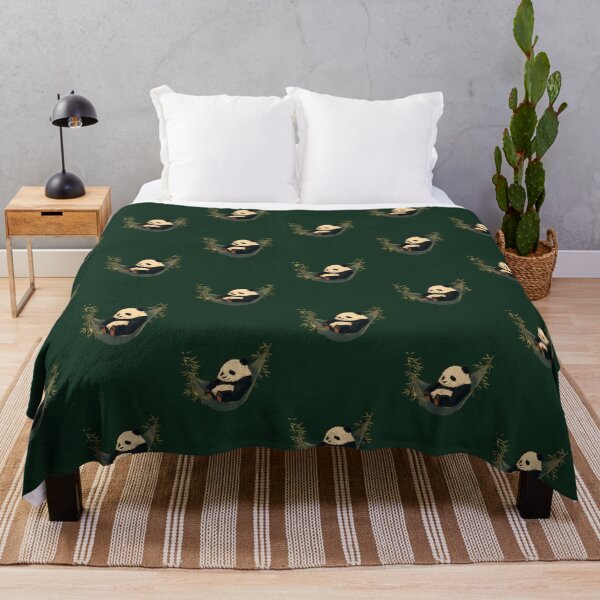 Item preview, Sleeping panda in a hammock – Cute panda illustration designed and sold by Meiersbeste.