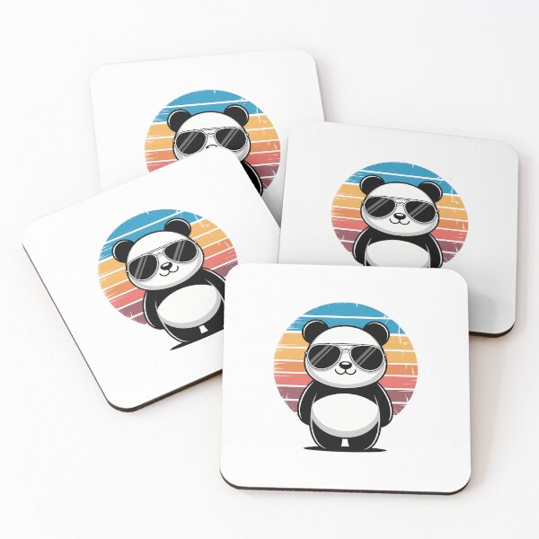 Item preview, Panda in Sunglasses BBQ Pool Party Panda designed and sold by EllenJast.