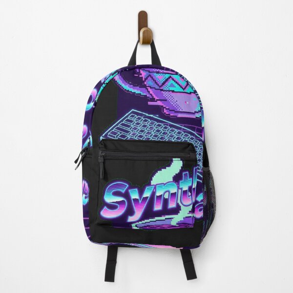 Item preview, Fueled by Pixels and Caffeine - Vaporwave Glitch Art designed and sold by Thaivi Design.
