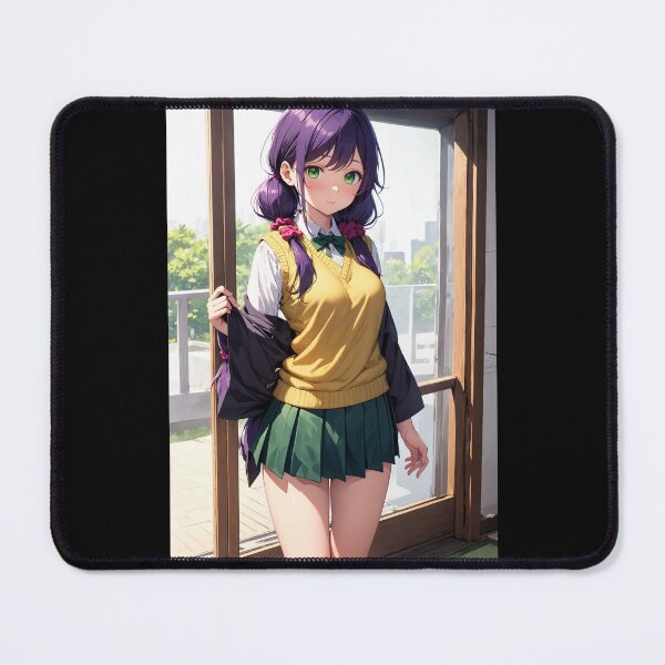 Item preview, Nozomi Toujou Love Live – Spiritual Idol Purple Aesthetic Manga Art designed and sold by iloveanimechibi.
