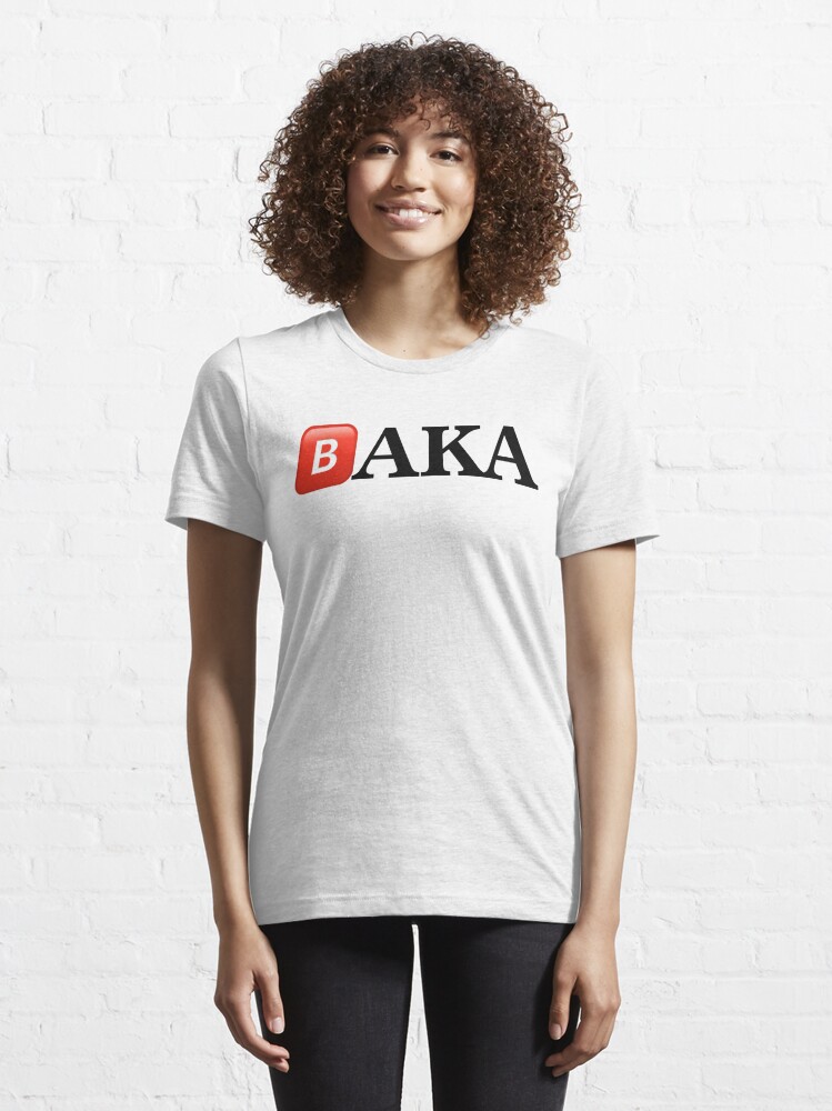 "Baka With B Emoji" T-shirt For Sale By CroutonFuton | Redbubble | Baka ...