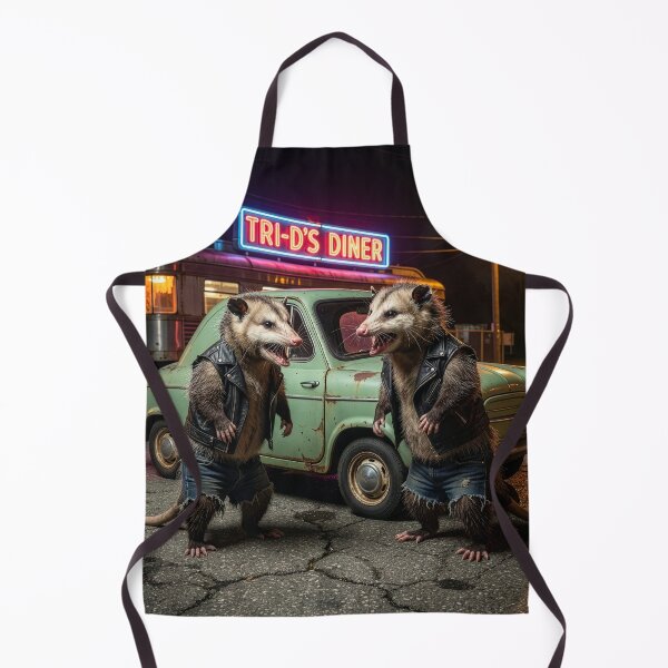 Item preview, Opossums Come in Late for Banana Pancakes designed and sold by Tridentulus.