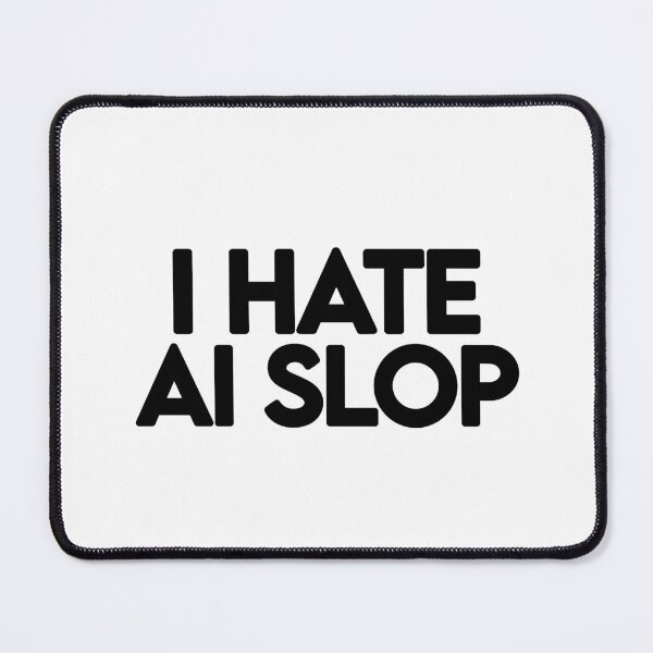 Item preview, I Hate AI Slop designed and sold by LeviTurntables.
