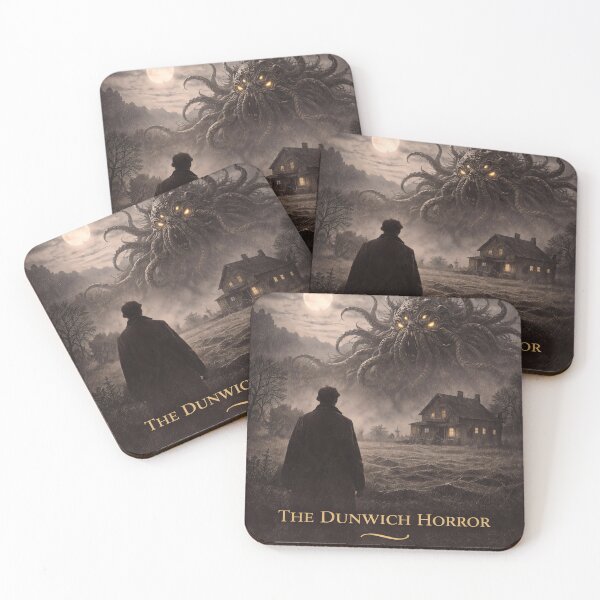 Item preview, Vintage Lovecraft Cosmic Horror Book Cover Art Prints designed and sold by PinUpPizzazz.