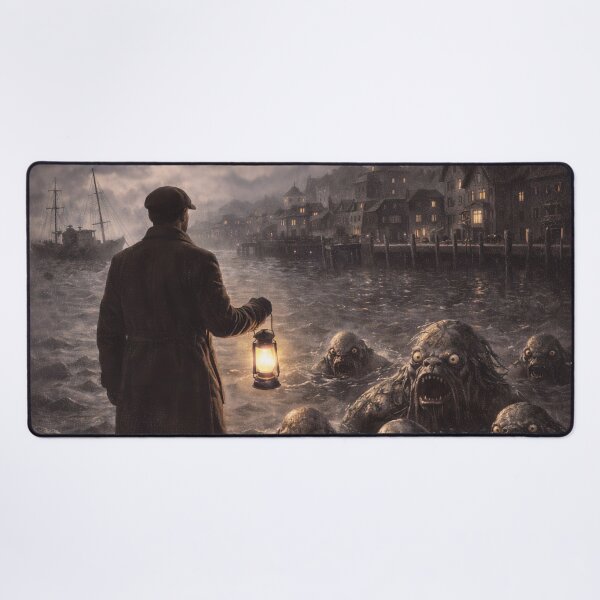 Item preview, Vintage Lovecraft Cosmic Horror Book Cover Art Prints designed and sold by PinUpPizzazz.