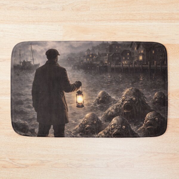 Item preview, Vintage Lovecraft Cosmic Horror Book Cover Art Prints designed and sold by PinUpPizzazz.