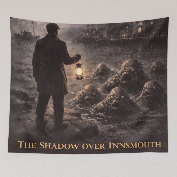 Item preview, Vintage Lovecraft Cosmic Horror Book Cover Art Prints designed and sold by PinUpPizzazz.