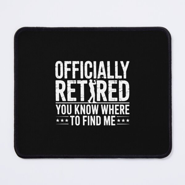 Item preview, Officially Retired Gifts Golf Dad Golfing Retirement Golfer designed and sold by EllenJast.