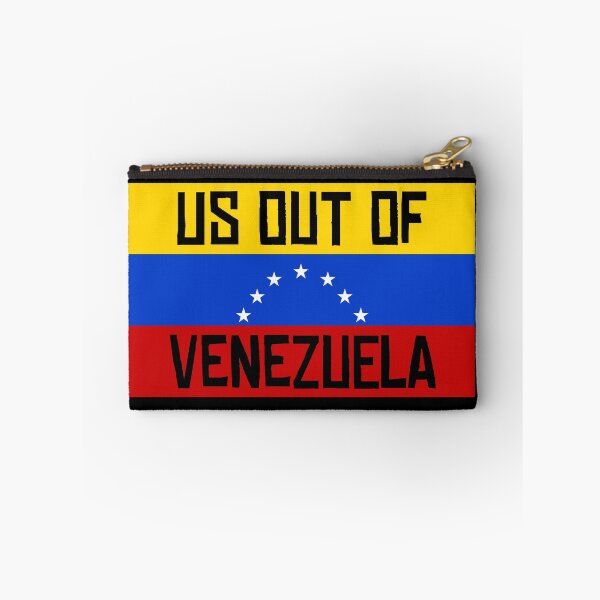 Item preview, US Out Of Venezuela Flag designed and sold by irregulargoods.