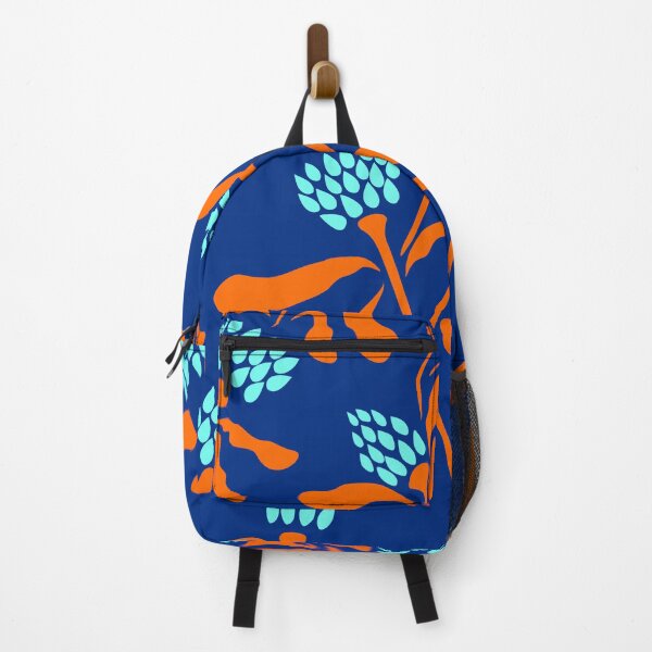 Item preview, colorful flower with yellow and navy blue designed and sold by Mimick-deco.
