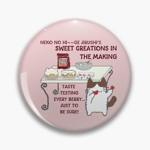 Item preview, Neko no Hi~ge Jirushi – Sweet Creations in the Making designed and sold by nanaronnicoron.