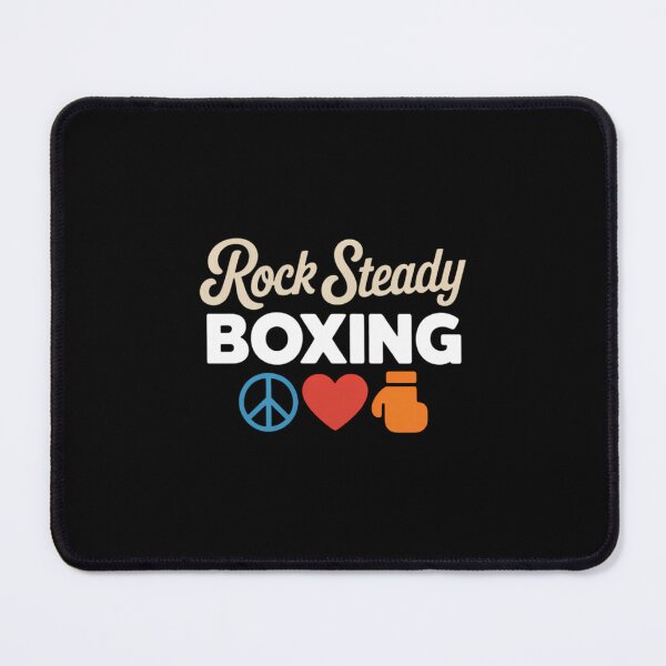 Item preview, Peace Love Rock Boxing Parkinson's designed and sold by EllenJast.