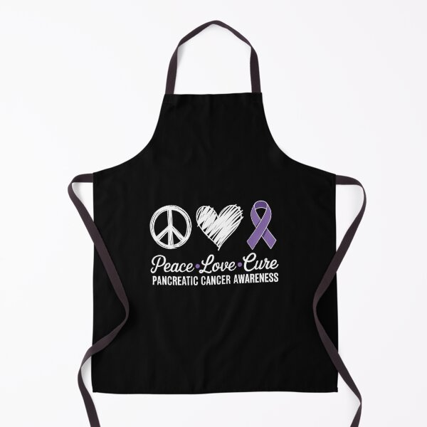 Item preview, Pancreatic Peace Love Cure Gift Product For Cancer Awareness designed and sold by EllenJast.