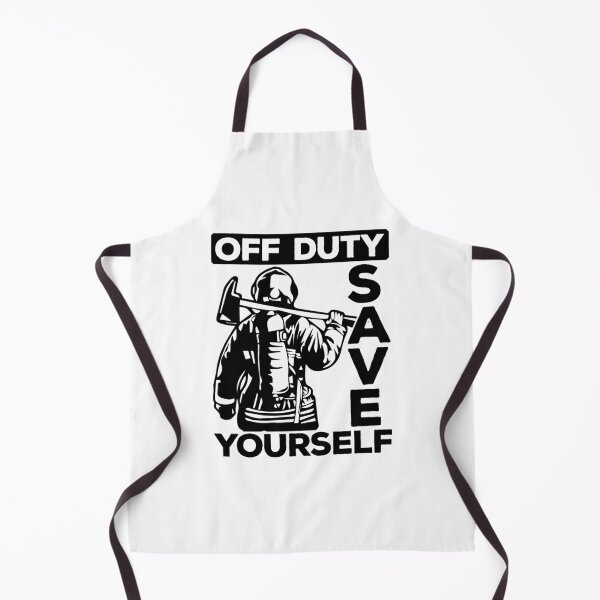 Item preview, Off Duty, Save Yourself - Funny Firefighter Fireman Gift designed and sold by mazenyverxa.