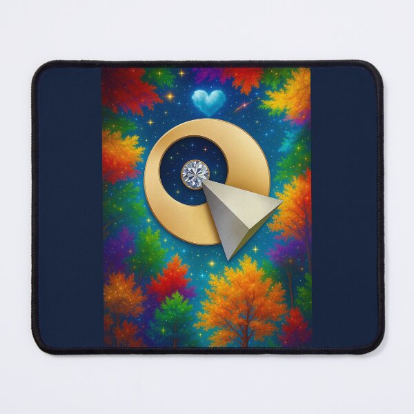 Item preview, ✨Infinite Diversity in Infinite Combinations✨ – The Radiant Heart of Logic designed and sold by WheelieGdArt.