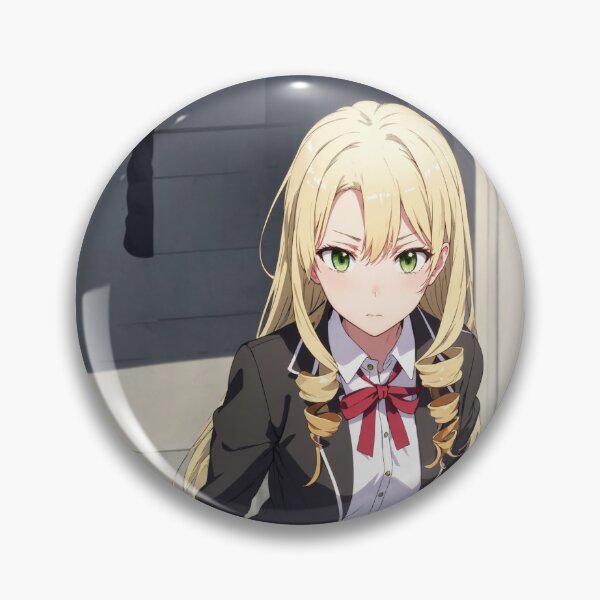 Item preview, Yumiko Miura Oregairu – Blonde Gyaru Aesthetic Schoolgirl Anime Art designed and sold by iloveanimechibi.