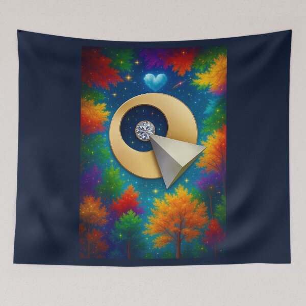 Item preview, ✨Infinite Diversity in Infinite Combinations✨ – The Radiant Heart of Logic designed and sold by WheelieGdArt.