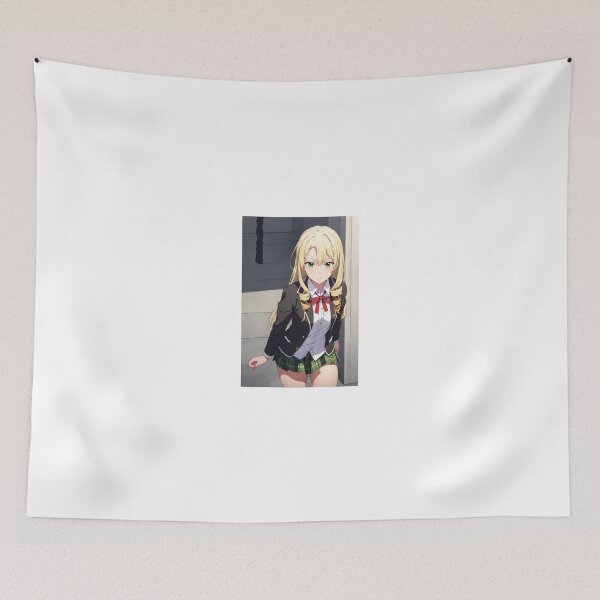 Item preview, Yumiko Miura Oregairu – Blonde Gyaru Aesthetic Schoolgirl Anime Art designed and sold by iloveanimechibi.