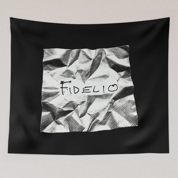 Item preview, Fidelio Napkin Minimalist Eyes Wide Shut Tribute designed and sold by LapinMagnetik.