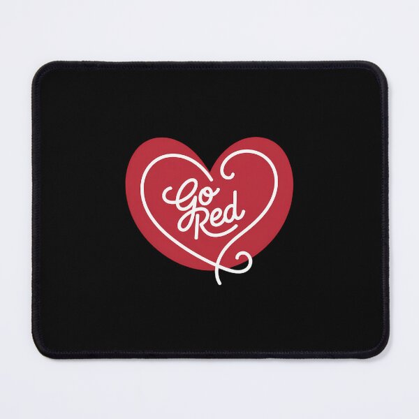Item preview, February Heart Disease Awareness Month Red Heart American designed and sold by EllenJast.