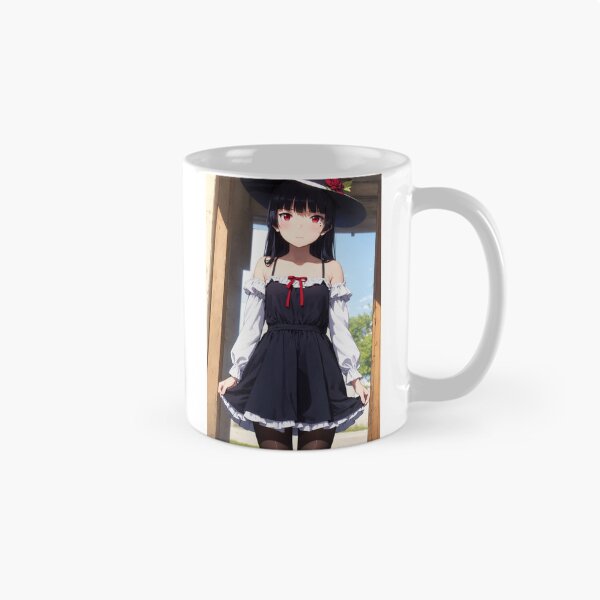 Item preview, Ruri Gokou Kuroneko Kaiser – Gothic Lolita Black Hair Anime Girl Art designed and sold by iloveanimechibi.