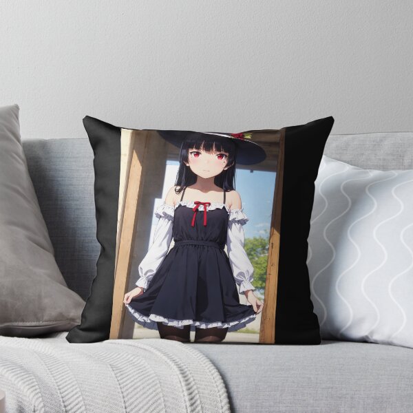 Item preview, Ruri Gokou Kuroneko Kaiser – Gothic Lolita Black Hair Anime Girl Art designed and sold by iloveanimechibi.