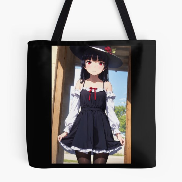 Item preview, Ruri Gokou Kuroneko Kaiser – Gothic Lolita Black Hair Anime Girl Art designed and sold by iloveanimechibi.