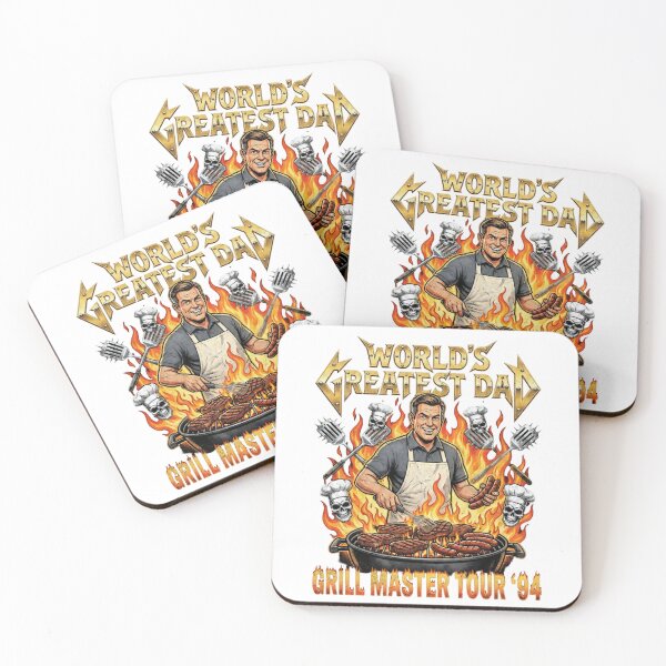 Item preview, World's Greatest Dad Grill Master Tour '94 – BBQ Pitmaster Father's Day Vintage Bootleg Design designed and sold by Luminari Creations.