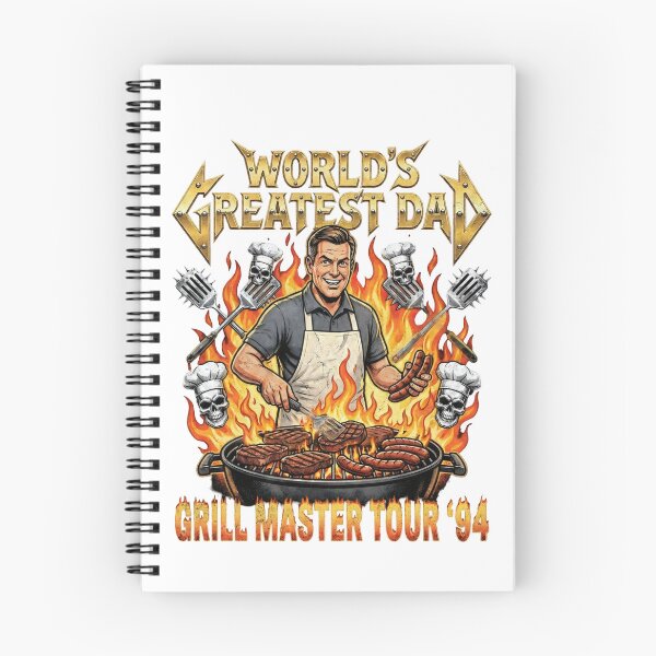 Item preview, World's Greatest Dad Grill Master Tour '94 – BBQ Pitmaster Father's Day Vintage Bootleg Design designed and sold by Luminari Creations.